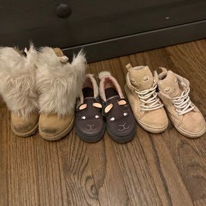 LOT of 3 pairs of toddler shoes Vans Gap Old Navy